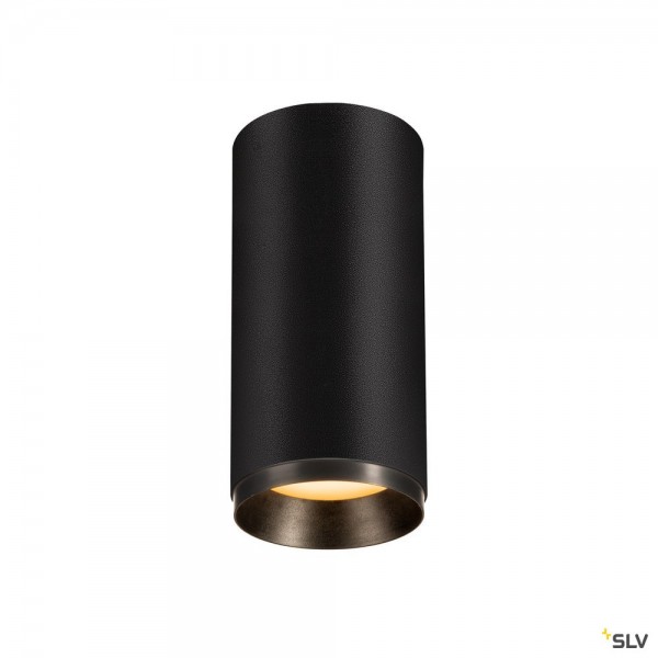 SLV 1004508 Numinos M, Deckenleuchte, schwarz, dimmbar Dali, LED, 20,1W, 2700K, 1885lm, 60°