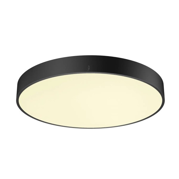 SLV 1007322 Medo 60, LED Wand- Deckenleuchte, Indirekt, schwarz, DIM, CCT, 39W, 27K/3K/4K, 4550lm