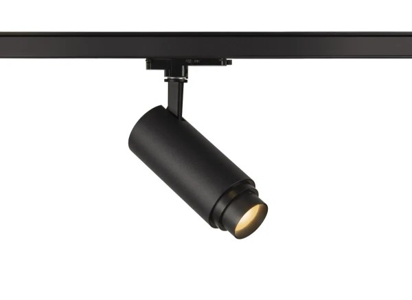 SLV 1006114 Numinos Zoom M, 3-Phasen LED-Strahler, DALI, 20W, 2700K, 1650lm, 15-60°, in schwarz