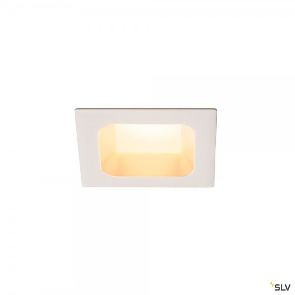 SLV 112682 Verlux, Deckeneinbauleuchte, weiß matt, dimmbar C, LED, 12W, 3000K, 880lm