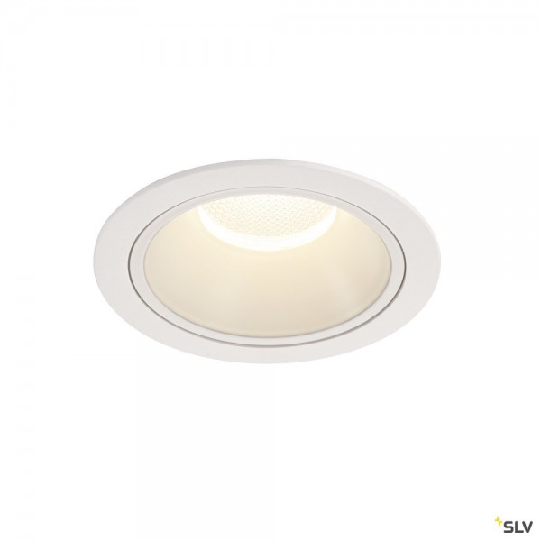 SLV 1004046 Numinos XL, Deckeneinbauleuchte, weiß, LED, 37,4W, 4000K, 3800lm, 20°