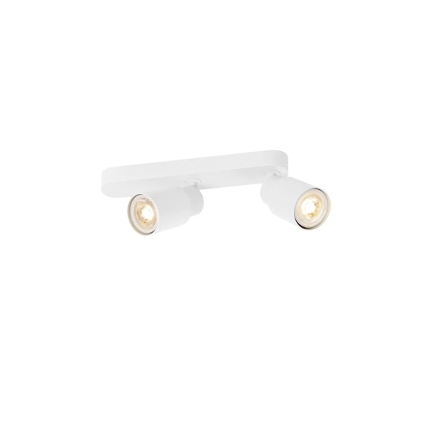 SLV 1008310 Puri 2.0 Tube, Strahler 2-flammig, asymmetrisch, GU10, in weiß