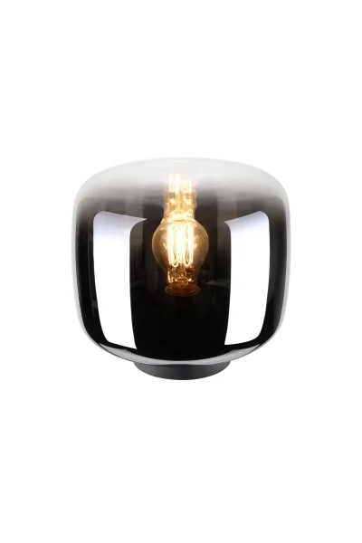 SLV 1010349 Pantilo Slim, Glas-Zylinder Tischlampe D23cm, dimmbar, E27, in chrom