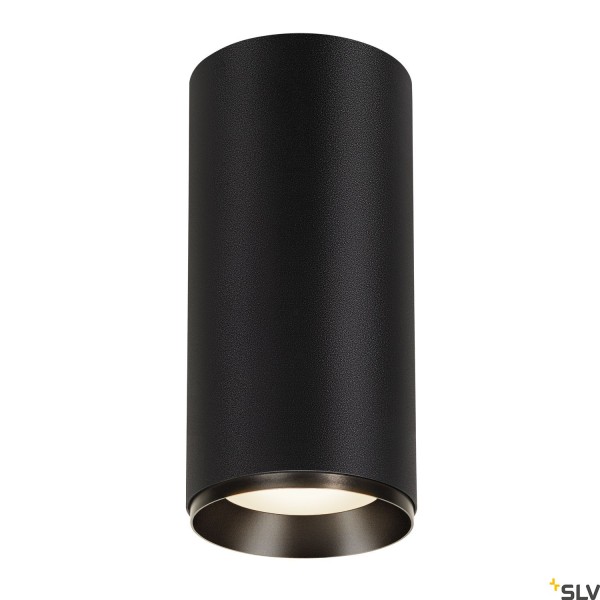 SLV 1005773 Numinos XL, Deckenleuchte, schwarz, dimmbar Dali, LED, 36W, 4000K, 3460lm, 60°