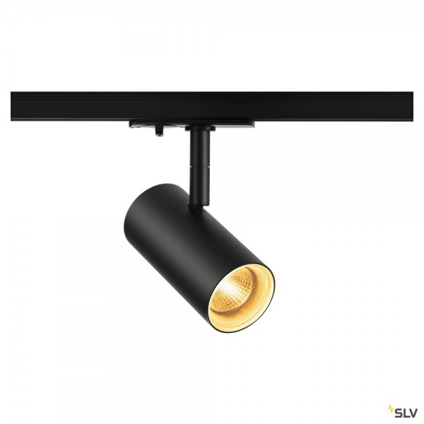 SLV 1001862 Noblo, 1 Phasen, Strahler, schwarz, dimmbar C, LED, 7,5W, 2700K, 620lm