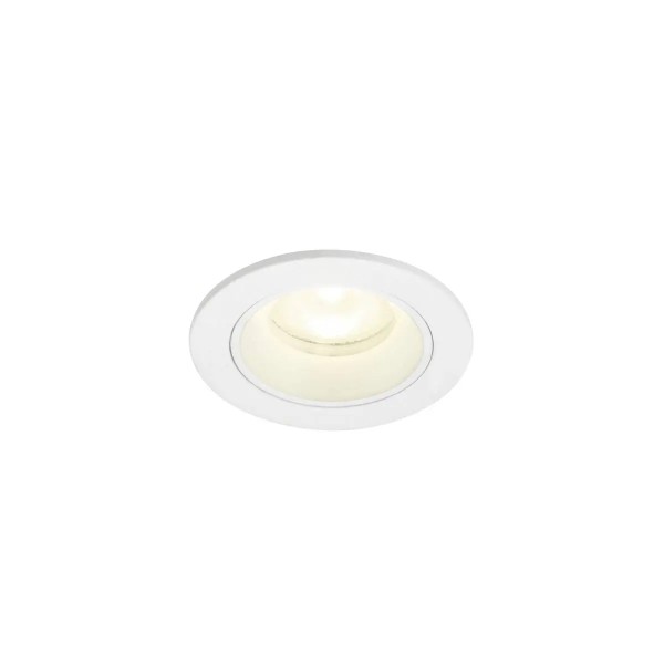 SLV 1009323 Numinos XS, LED-Einbauspot, 6.9W, 4000K, 1000lm, 55°, in weiß