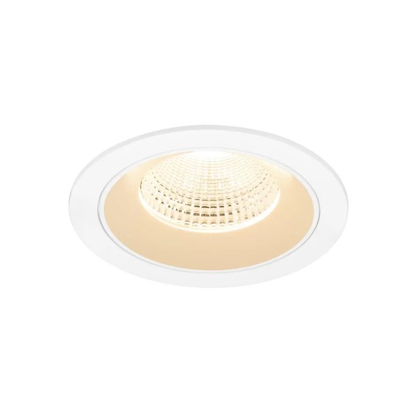 SLV 1009772 Numinos L, LED-Einbauspot, 17W, 2700K, 2400lm, 55°, in weiß