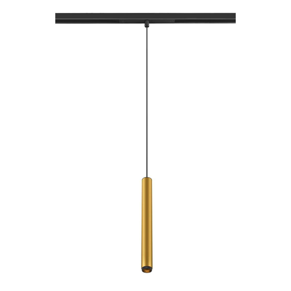 SLV 1008468 Grip! S, 48V LED-Hängeleuchte, Dim to Warm 2-3K, 9.8W, in gold/schwarz