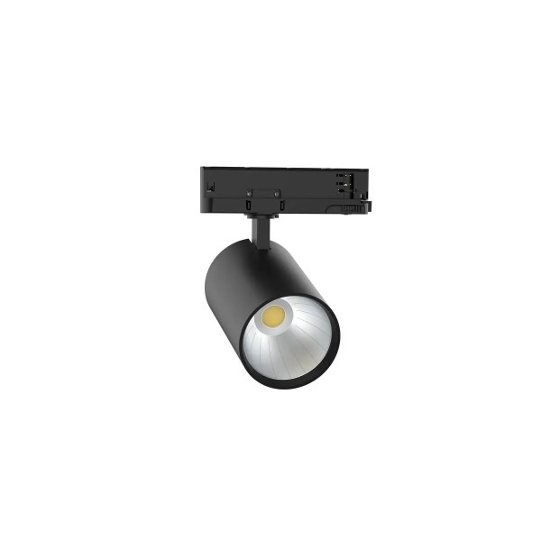 SLV 1010599 Trackspot P, 3-Phasen LED-Strahler, schwarz, 17-22W, 3K, 47°, bis 169 lm/W