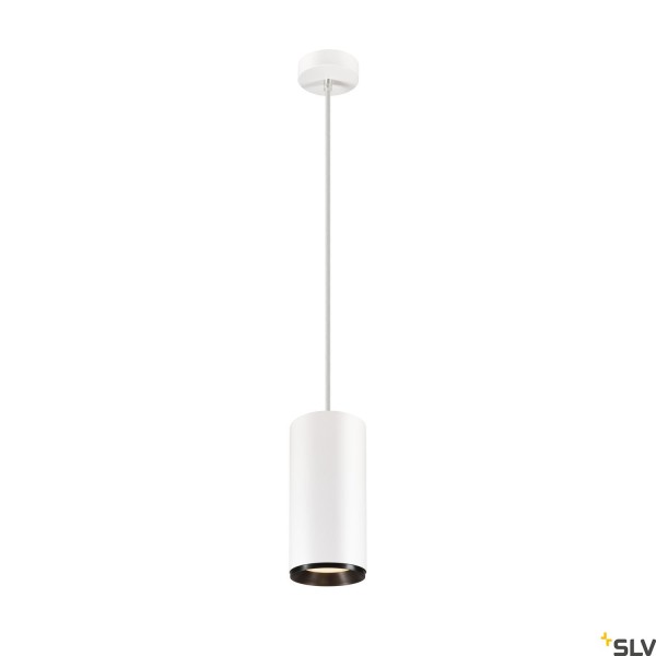 SLV 1005788 Numinos XL, Pendelleuchte, weiß/schwarz, dimmbar Dali, LED, 36W, 3000K, 3210lm, 60°