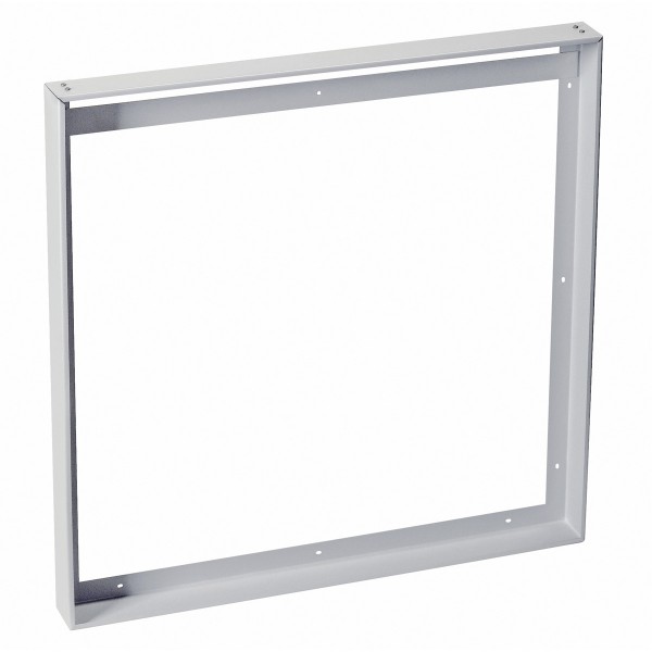 SLV 158764 LED Panel, Aufbaurahmen, 60x60cm, silbergrau