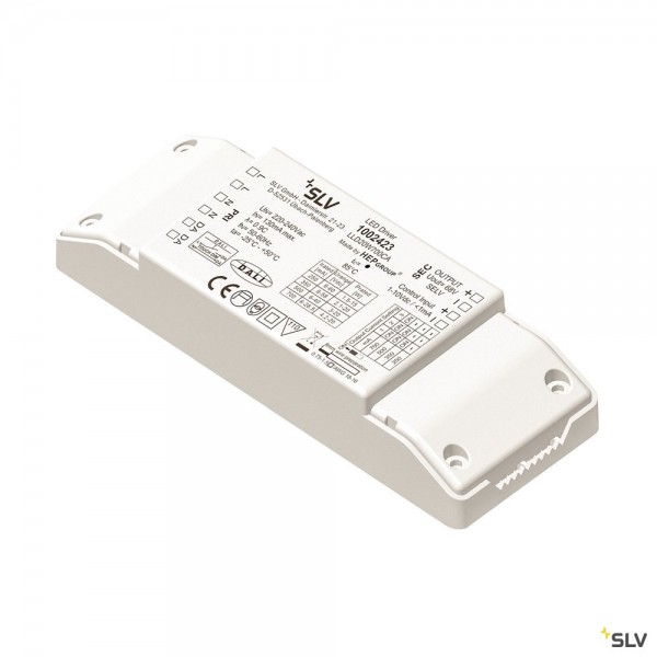 SLV 1002423 LED Treiber, dimmbar Dali/ 1-10V, 350mA, 2,1W-20W