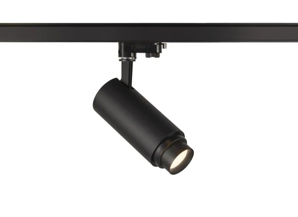SLV 1006112 Numinos Zoom M, 3-Phasen LED-Strahler, dimmbar, 20W, 4000K, 1900lm, 15-60°, in schwarz