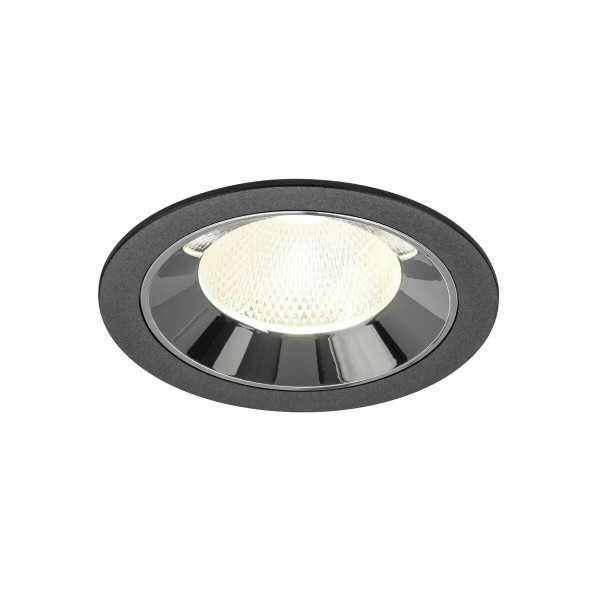SLV 1009794 Numinos L, LED-Einbauspot, 17W, 4000K, 2700lm, 20°, in schwarz/chrom