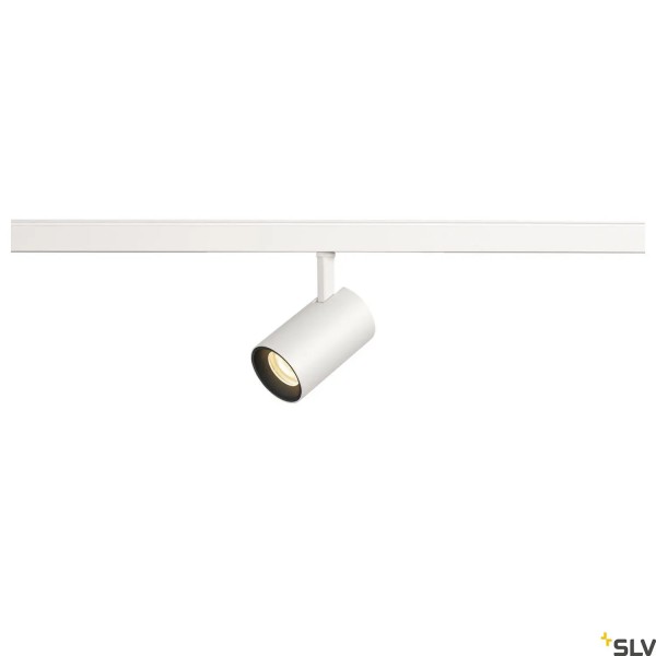 SLV 1006681 Numinos XS, 48V Track, Strahler, weiß/schwarz, Dali, LED, 8.7W, 3000K, 670lm, 40°