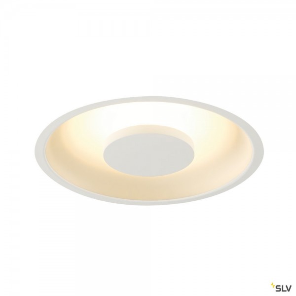 SLV 117311 Occuldas 23, Deckeneinbauleuchte, weiß, dimmbar L, LED, 26W, 3000K, 1300lm