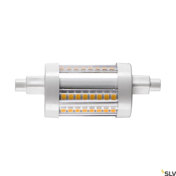 SLV 1005287 Leuchtmittel, grau, dimmbar, R7s, LED, 9W, 3000K, 1050lm, 330°