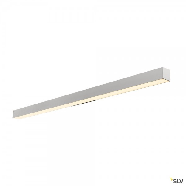 SLV 1000670 Q-Line Wall, Wandleuchte, silbergrau, LED, 45W, 3000K, 3800lm