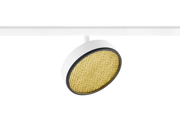 SLV 1009017 Grip! Flat, Flacher 48V Spot mit Wabenraster, DALI, 14.5W, CCT 27/3K, in weiß/schwarz