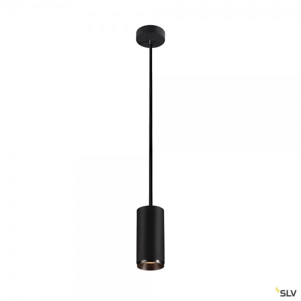 SLV 1004530 Numinos M, Pendelleuchte, schwarz, dimmbar Dali, LED, 20,1W, 2700K, 1925lm, 24°