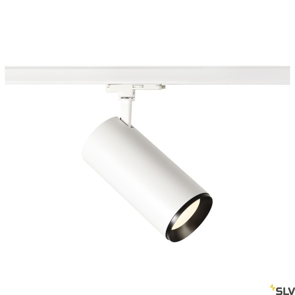 SLV 1005812 Numinos XL, 3 Phasen, Strahler, weiß/schwarz, dimmbar Dali, LED, 36W, 4000K, 3460lm, 60°