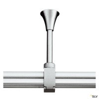 SLV 184042 Easytec II, Deckenabhängung, 10cm, silbergrau SLV 184042 Easytec II, Deckenabhängung, 10cm, silbergrau
