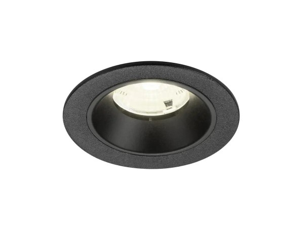 SLV 1009475 Numinos S, LED-Einbauspot, 6.7W, 4000K, 1050lm, 55°, in schwarz