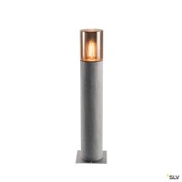 SLV 1000666 Lisenne Pole 70, Wegeleuchte, Basalt/Rauchglas, grau, IP54, E27, max.23W SLV 1000666 Lisenne Pole 70, Wegeleuchte, Basalt/Rauchglas, grau, IP54, E27, max.23W