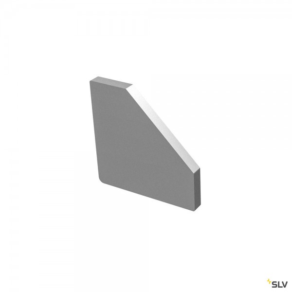 SLV 1004893 Grazia 10 Edge, Endkappen, aluminium, 2 Stück