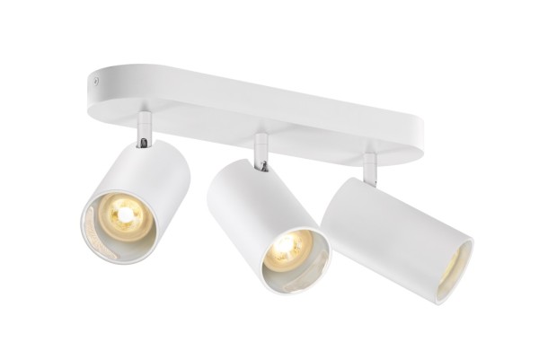 SLV 1006428 Asto Tube, Strahler, 3-flammig, weiß, QPAR51, GU10, max.3x10W