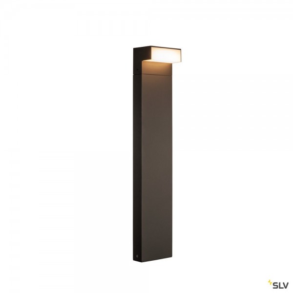 SLV 1003538 L-Line Out 80, Wegeleuchte, anthrazit, IP65, LED, 7W, 3000/4000K, 530lm