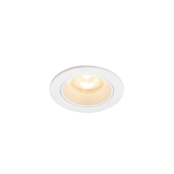 SLV 1009287 Numinos XS, LED-Einbauspot, 6.9W, 2700K, 900lm, 55°, in weiß