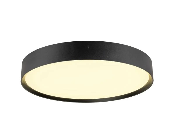 SLV 1008922 Decona 42, LED-Deckenleuchte IP44, DIM, 23W, CCT 3/4K, in schwarz