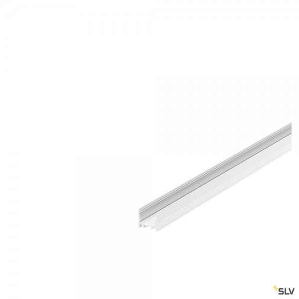 SLV 1000515 Grazia 3532, Aufbauprofil, weiß, B/H/L 3,5x3,2x300cm, LED Strip max.B.2cm