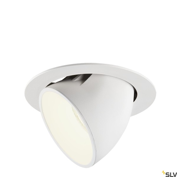 SLV 1006075 Numinos Gimble XL, Deckeneinbauleuchte, weiß, LED, 37,4W, 4000K, 3800lm, 20°