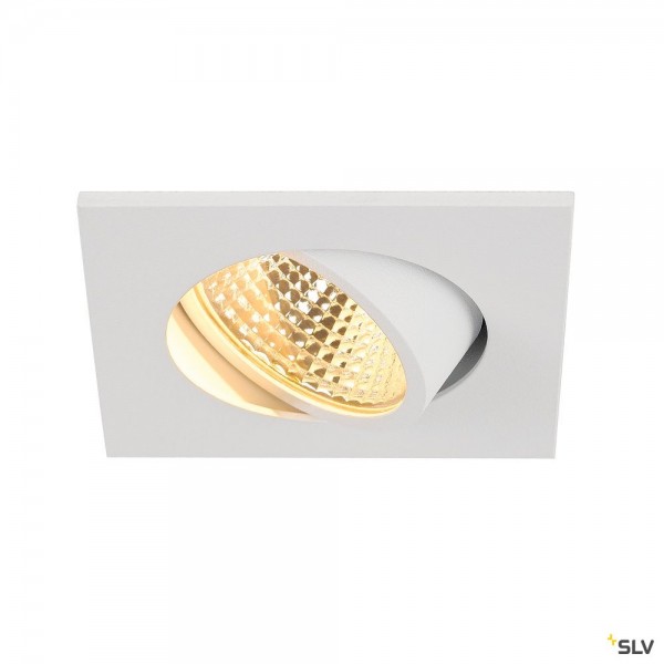 SLV 1003063 New Tria 68, Deckeneinbauleuchte, weiß, LED, 5,3W, 2700K, 300lm