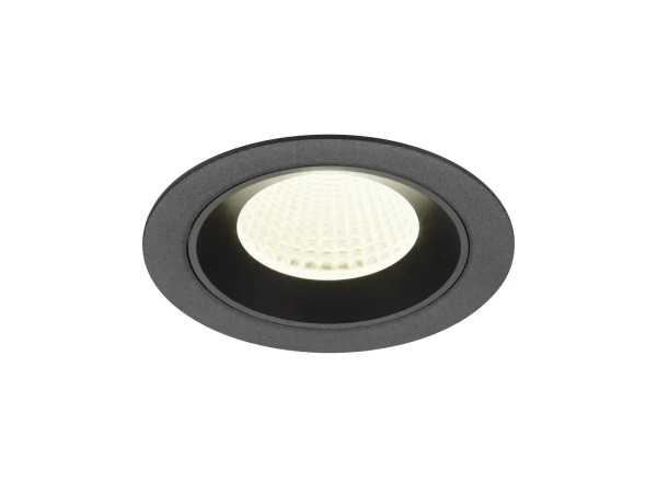 SLV 1009634 Numinos M, LED-Einbauspot, 12W, 4000K, 1900lm, 40°, in schwarz