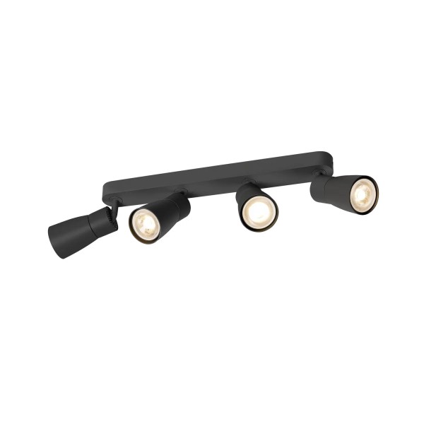 SLV 1008352 Puri 2.0 Dome, Strahler 4-flammig, GU10, in schwarz