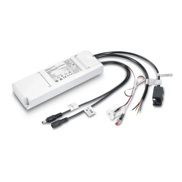 SLV 1011668 LED Emergency Kit, Notlicht Nachrüstset, DC 10-50V 3W