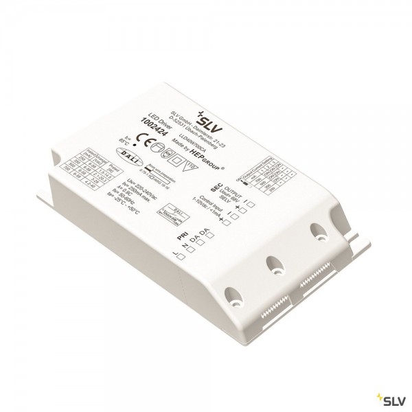 SLV 1002424 LED Treiber, dimmbar Dali/1-10V, 700mA, 4,2W-40W