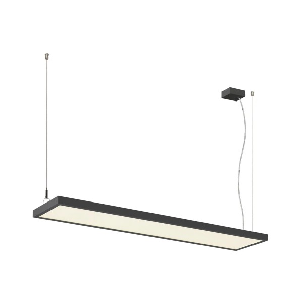 SLV 1007468 Worklight Pro 120, LED-Hängeleuchte, Dali Touch, 50W, 4000K, 6100lm in schwarz