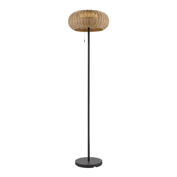 SLV 1008387 Adegan, LED Solar Stehlampe Outdoor, DIM, IP65, 4W, 2200K, in braun