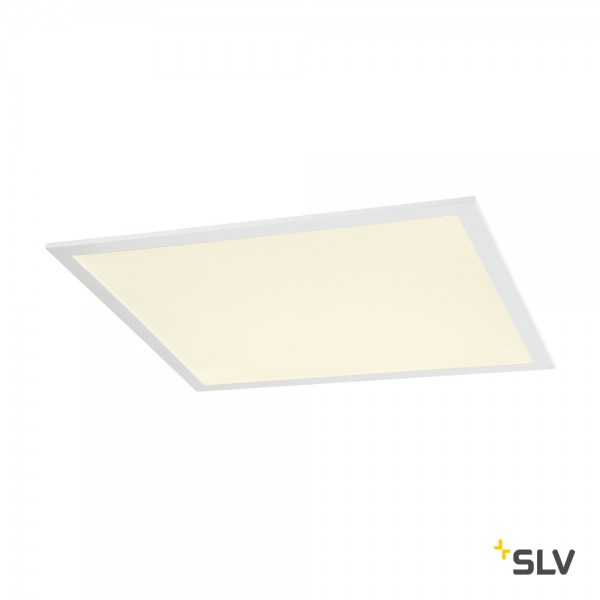 SLV 1003073 LED Panel, Deckeneinbauleuchte, weiß, 61,7x61,7cm, LED, 35W, 3000K, 4000lm