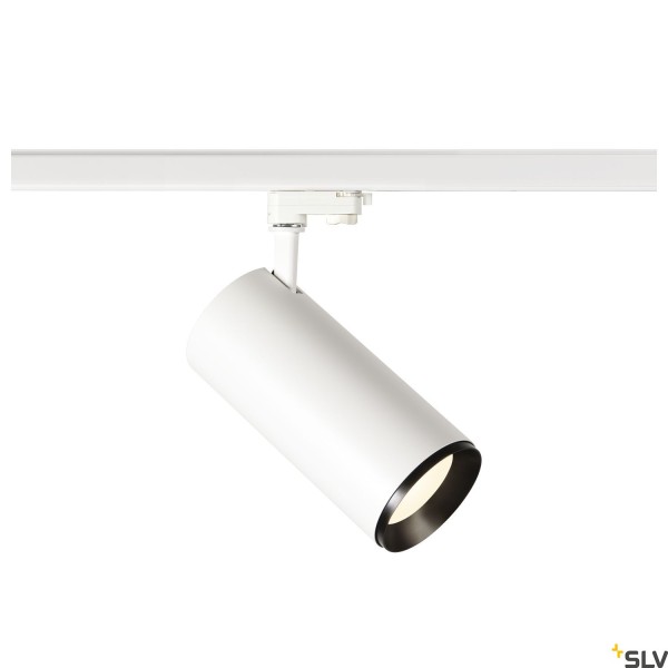 SLV 1005739 Numinos XL, 3 Phasen, Strahler, weiß/schwarz, dimmbar, LED, 36W, 4000K, 3760lm, 36°