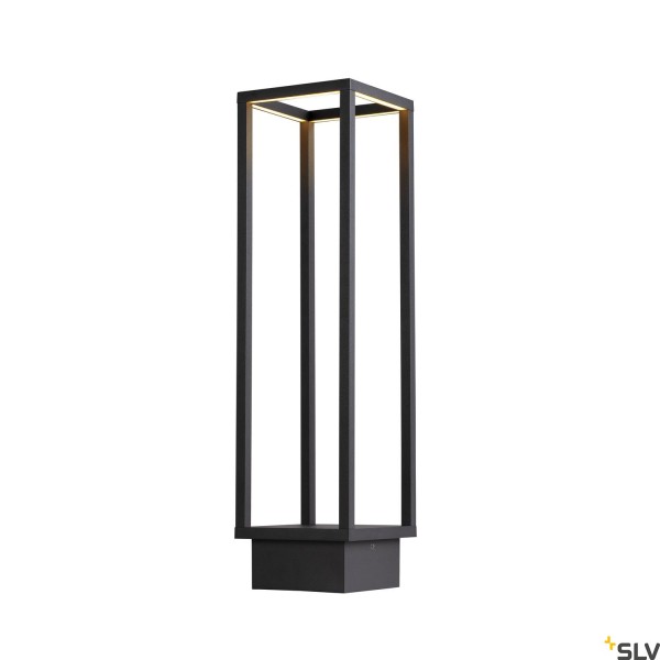 SLV 1005442 Quadrulo, Wegeleuchte, anthrazit, IP55, LED, 7W, 3000K, 340lm