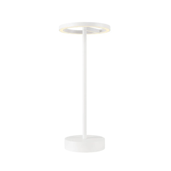 SLV 1007357 Vinolina One, Akku Tischleuchte, weiß, IP54, dimmbar, LED, 2.5W, 2700K, 125lm