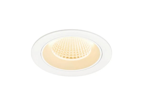 SLV 1009608 Numinos M, LED-Einbauspot, 12W, 2700K, 1700lm, 40°, in weiß