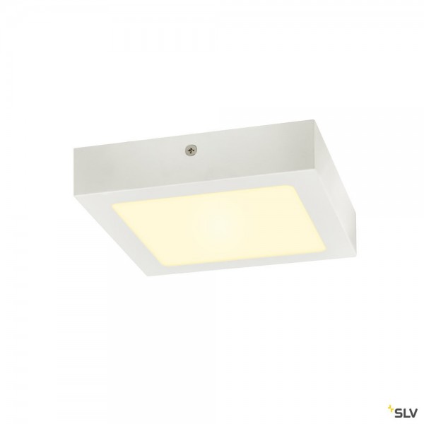 SLV 1003018 Senser 18, Wand- und Deckenleuchte, weiß, dimmbar C, LED, 12W, 3000K, 880lm