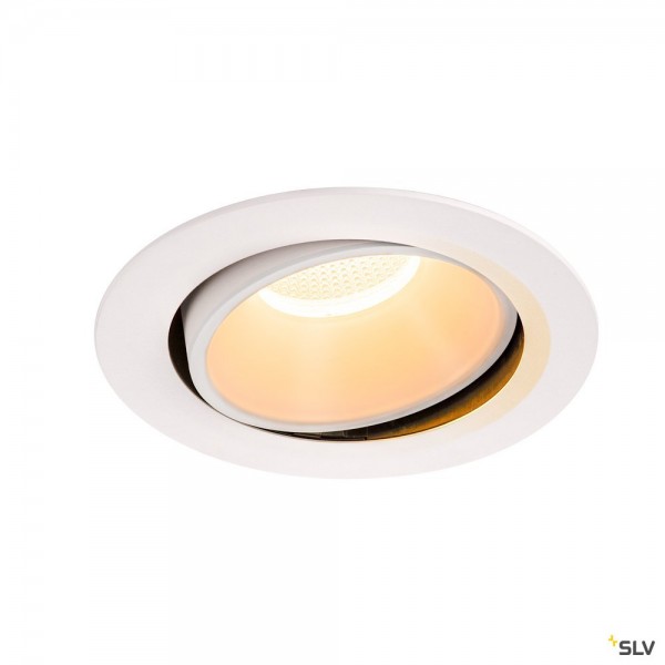 SLV 1003710 Numinos Move XL, Deckeneinbauleuchte, weiß, LED, 37,4W, 2700K, 3500lm, 20°