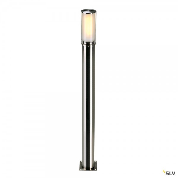 SLV 229172 Big Nails 80, Wegeleuchte, Edelstahl, IP44, E27, max.15W